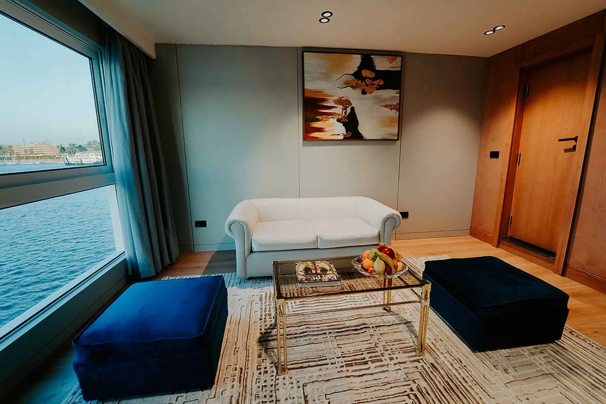 Cabin aboard the MS Miriam Nile Cruise Nile cruise